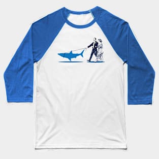 Walk the Shark Baseball T-Shirt